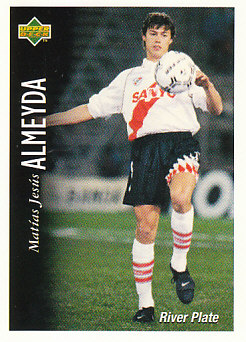 Matias Almeyda River Plate 1995 Upper Deck Futbol Argentina #58